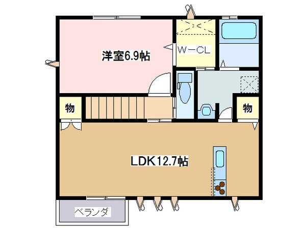 エミネンス堂本Ⅱの物件間取画像